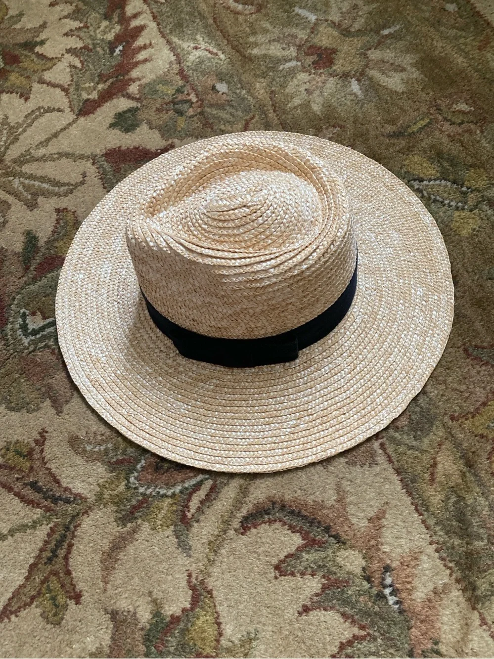 BRIXTON Johanna Wide-Brim Natural Straw Hat 👒